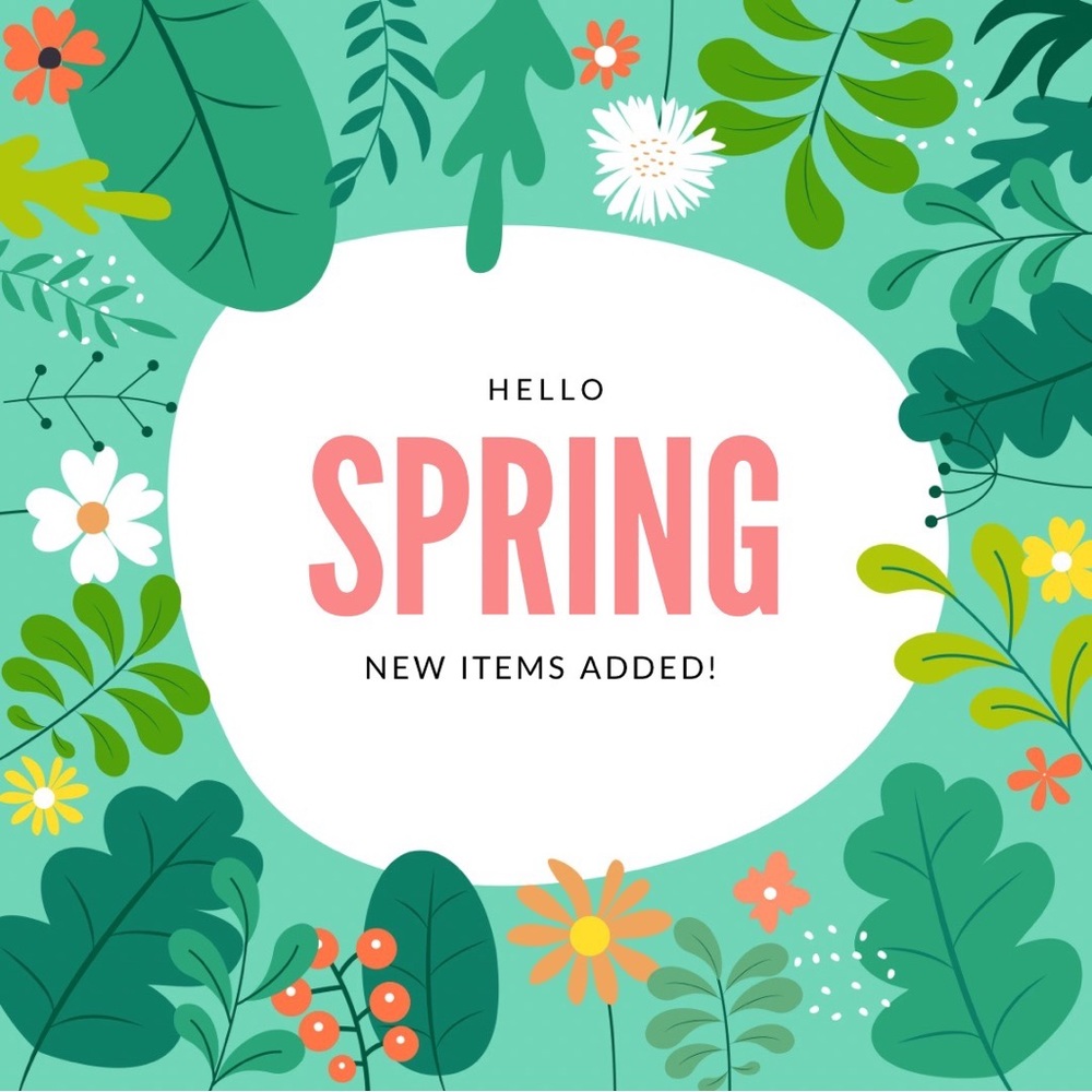 New Items Added to the Closet! Shop for Spring Today!
